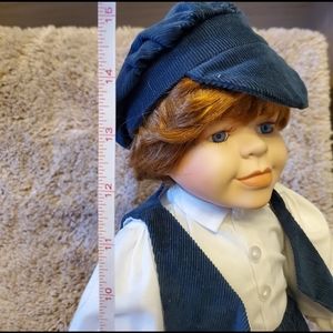 Pair of porcelain dolls